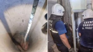 Нижегородские спасатели вызволили мужчину, который застрял в мусоропроводе.
