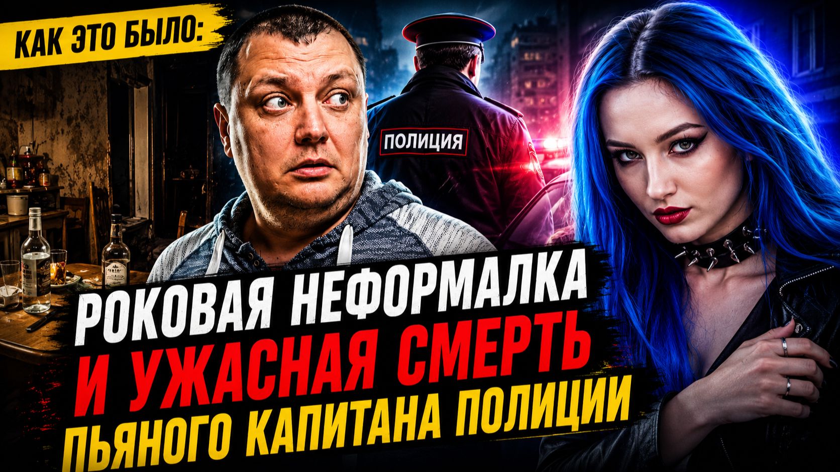 Как это было: Роковая неформалка и ужасная смерть пьяного капитана полиции смотреть онлайн