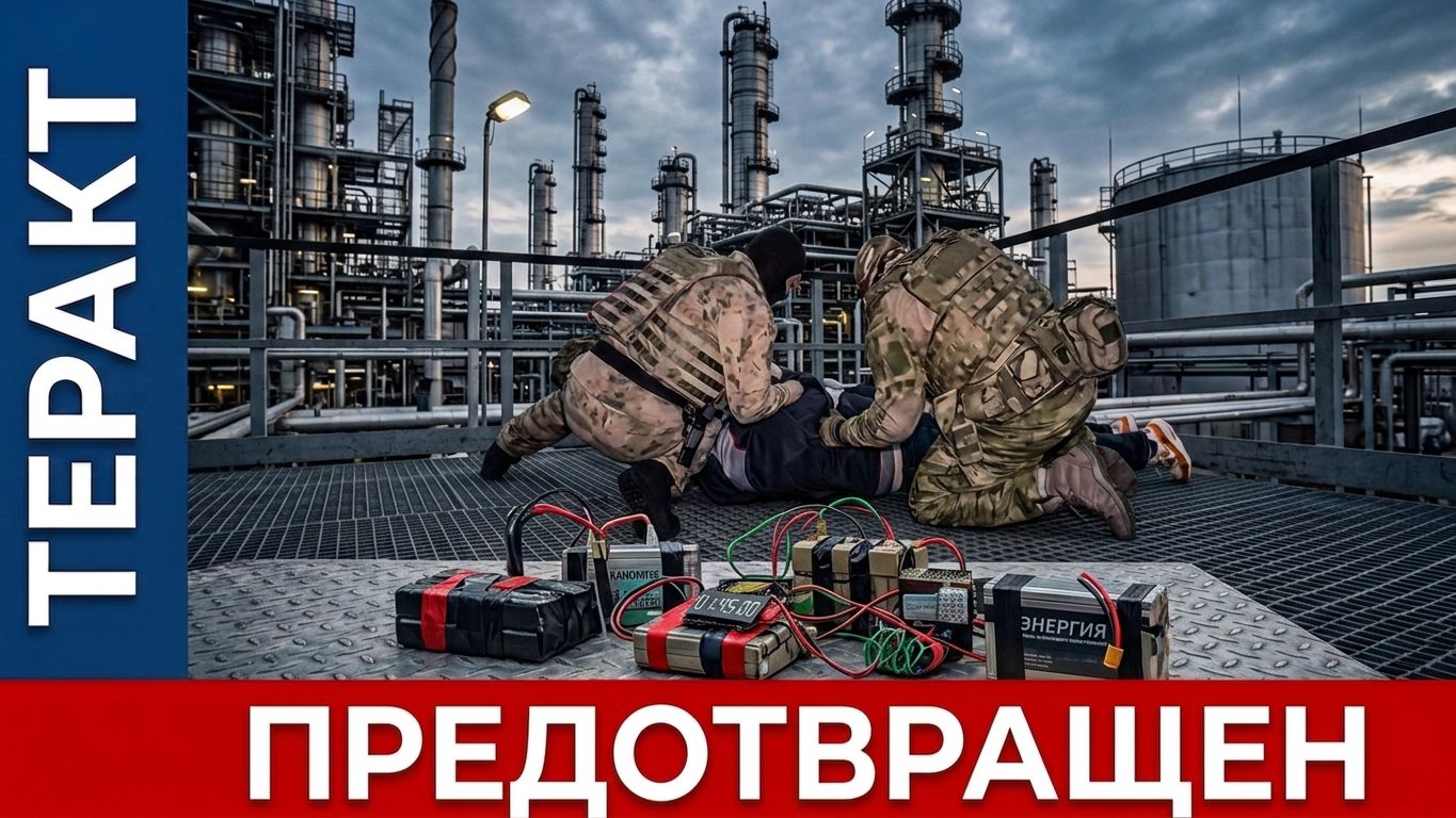ФСБ ПРЕДОТВРАЩЕН ТЕРАКТ НА НПЗ смотреть онлайн