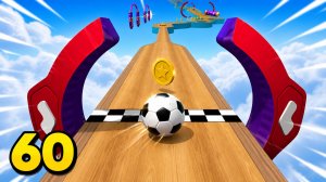 Going Balls | уровень 60-63 | спидран геймплей