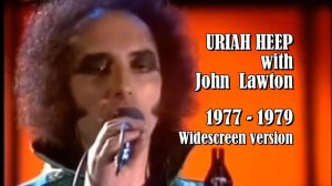 URIAH HEEP with John Lawton 1977-1979