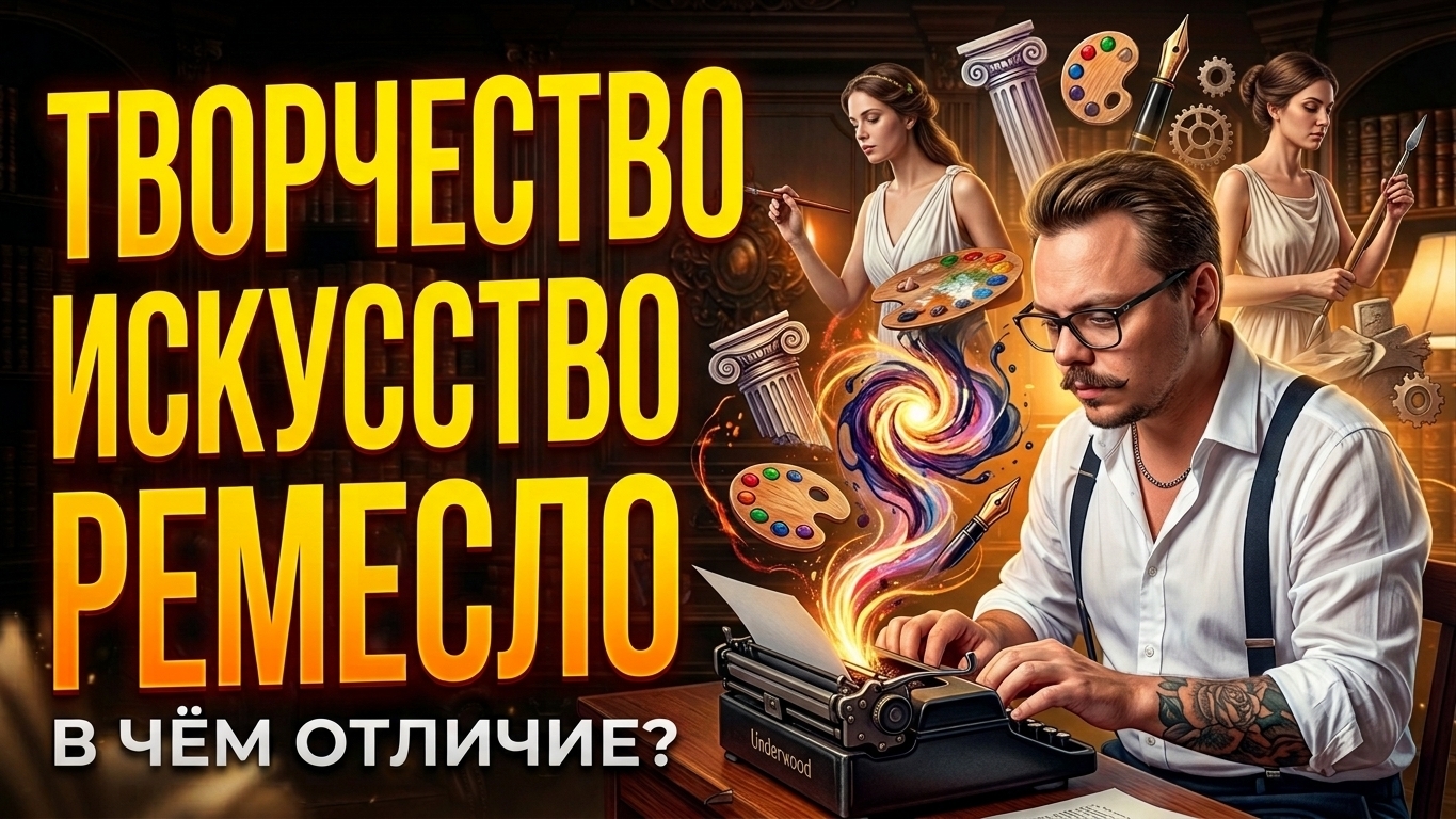 Творчество, искусство, ремесло: в чём различия