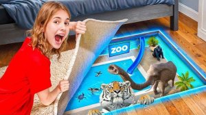 Я Построил СЕКРЕТНЫЙ Зоопарк у Себя Дома!
