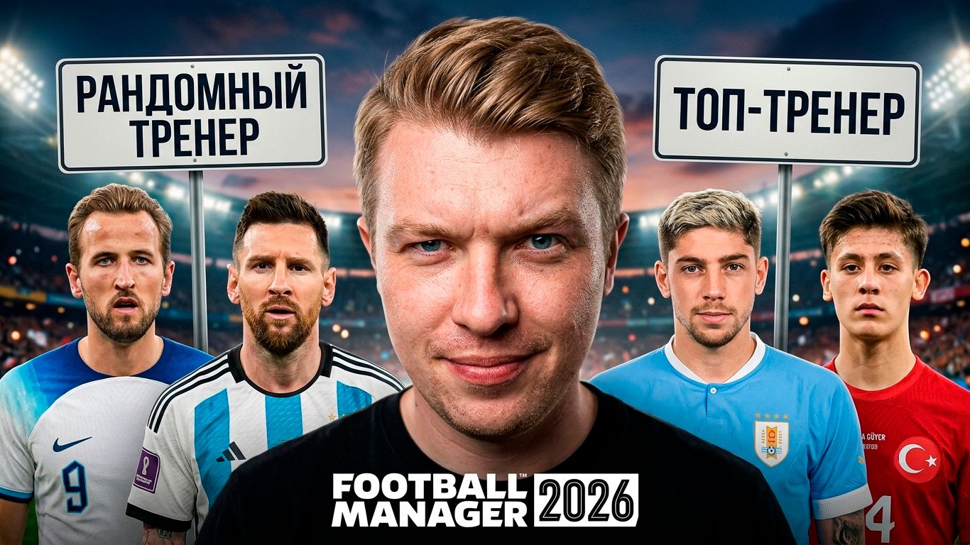 ПОМЕНЯЛ ТРЕНЕРОВ ЧМ-2026 МЕСТАМИ | Эксперимент в FM26