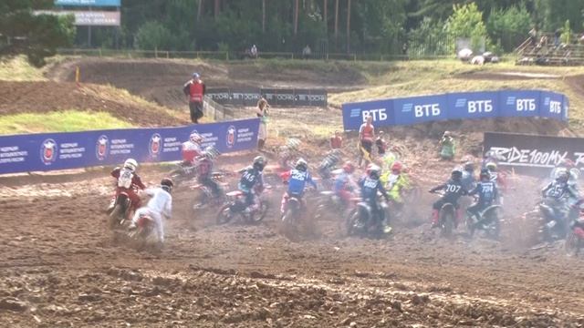 В Каменске прошли этапы Первенства и Чемпионата России по мотокроссу. Панорама 14.07.26