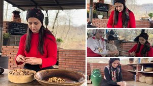 Приготовление курицы со свежими овощами и салатом  Выпечка хлеба Азербайджанская  Кухня  Рецепты