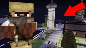 Я ПОСТРОИЛ РАБОЧУЮ ВОЕННУЮ БАЗУ В ДЕРЕВНЕ ЖИТЕЛЕЙ В МАЙНКРАФТ | Риколит Minecraft
