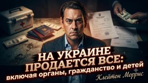 😱 Клейтон Моррис | Ирландский журналист: На Украине продают органы, гражданство и даже детей