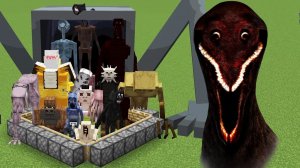 Все мобы Creepypasta объединены в Minecraft