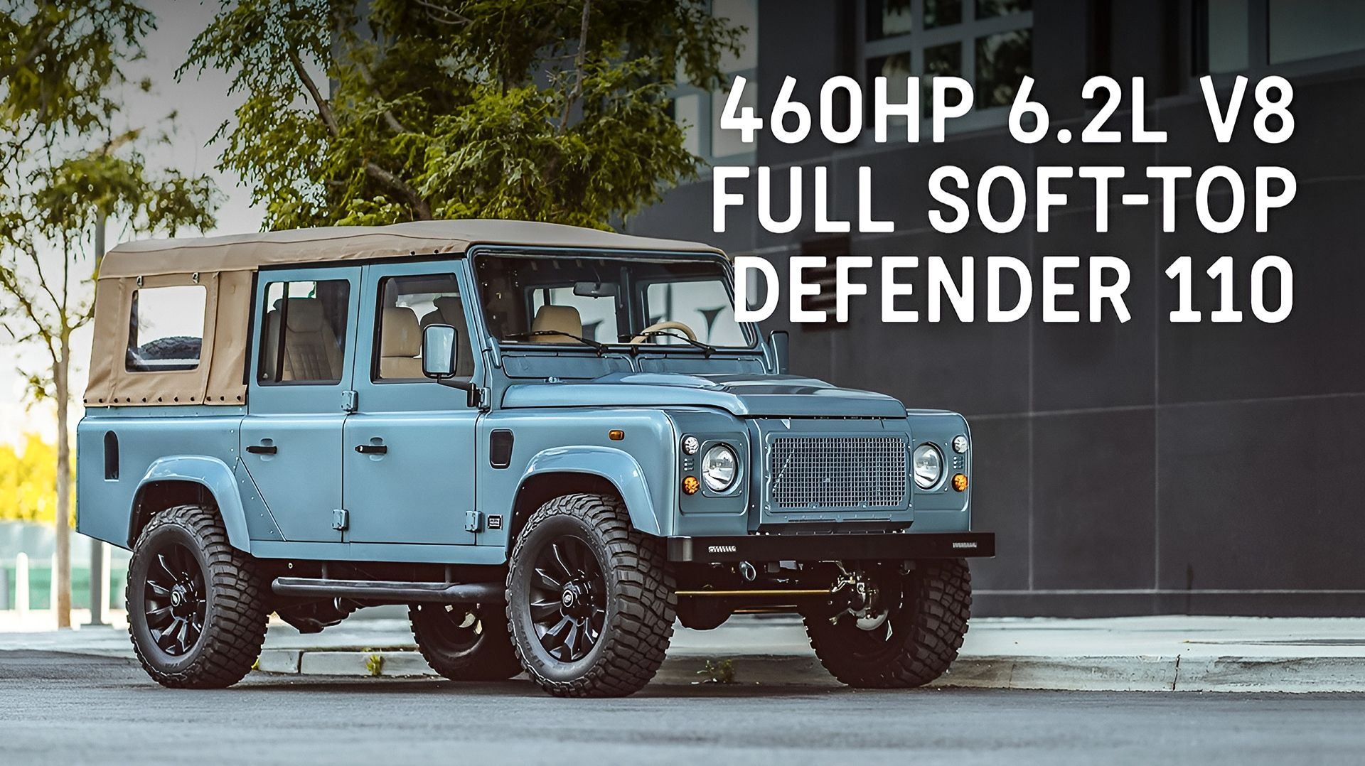 Elkhart Blue 6.2l LT1 V8 Soft-Top Defender 110 смотреть онлайн