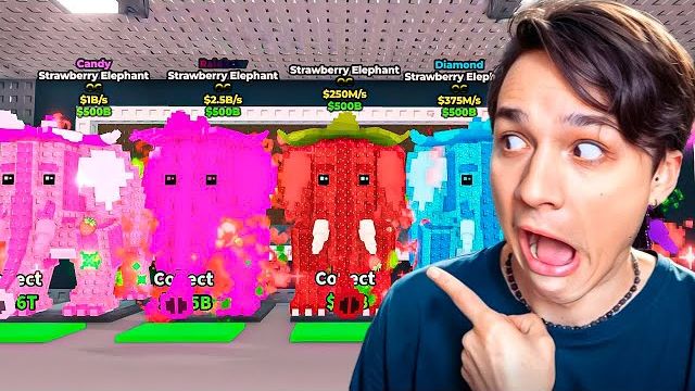 УПС, Я ВЗЛОМАЛ "УКРАДИ БРЕЙНРОТ" и ПОЛУЧИЛ OG STRAWBERRY ELEPHANT В ROBLOX!😱 смотреть онлайн