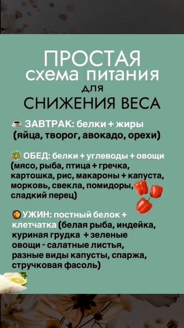 Снизить вес
