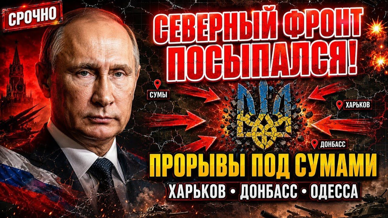 Сумское Направление Под Давлением❗ Новые События На Фронте❗ — Военные Сводки❗