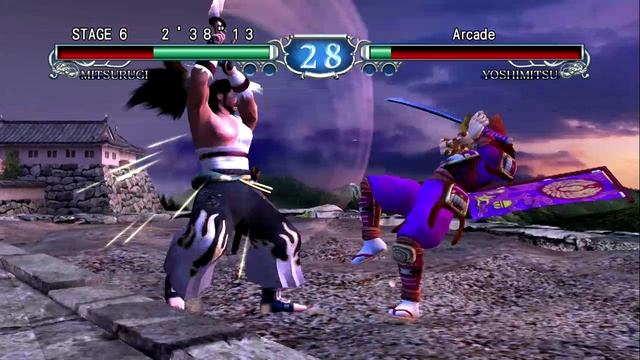 SoulCalibur II HD PS3 Arcade Mode Mitsurugi