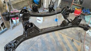 Заданий подрамник Hyundai Tucson JM. Часть 2