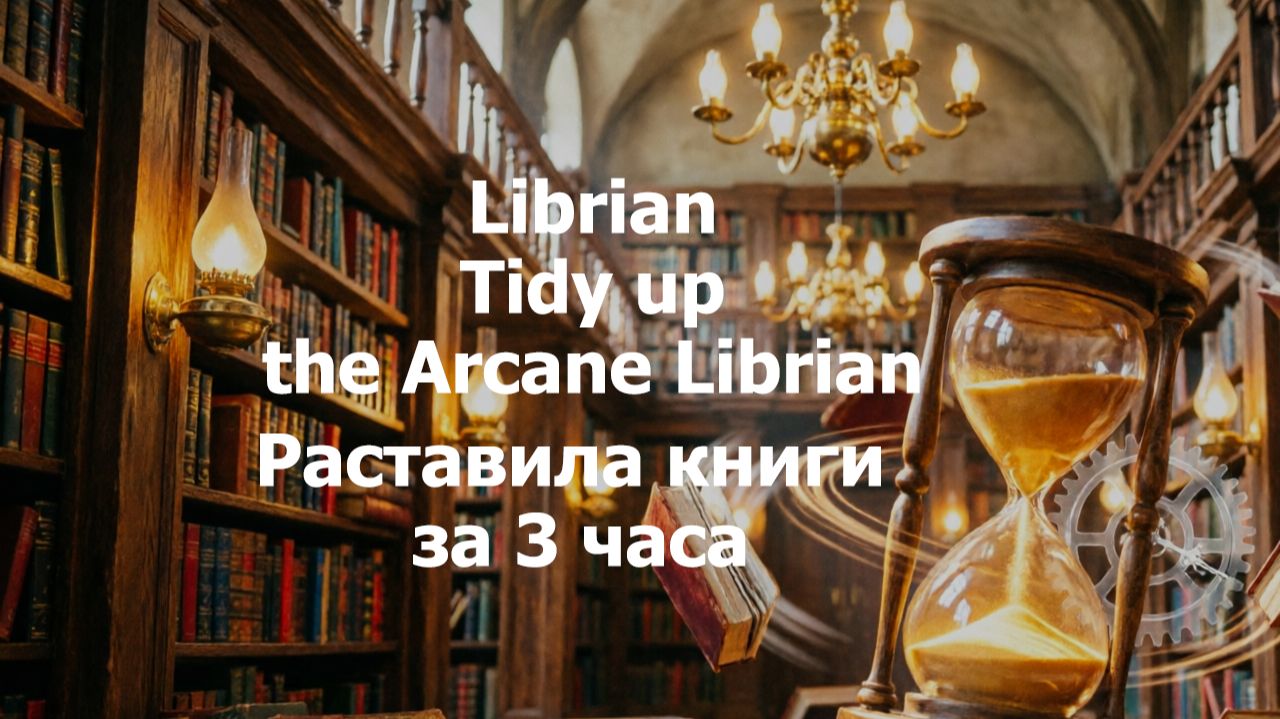 Librarian_ Tidy Up the Arcane Library! Прошла за 3 часа! смотреть онлайн