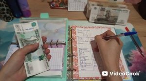 Распределение денежных средств по конвертам.