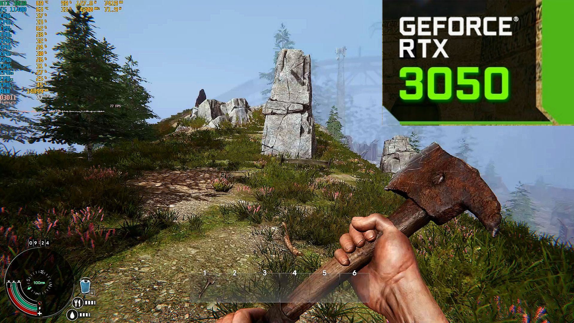 RTX 3050 8gb | Project: Mist | i5 11400f | High Settings смотреть онлайн