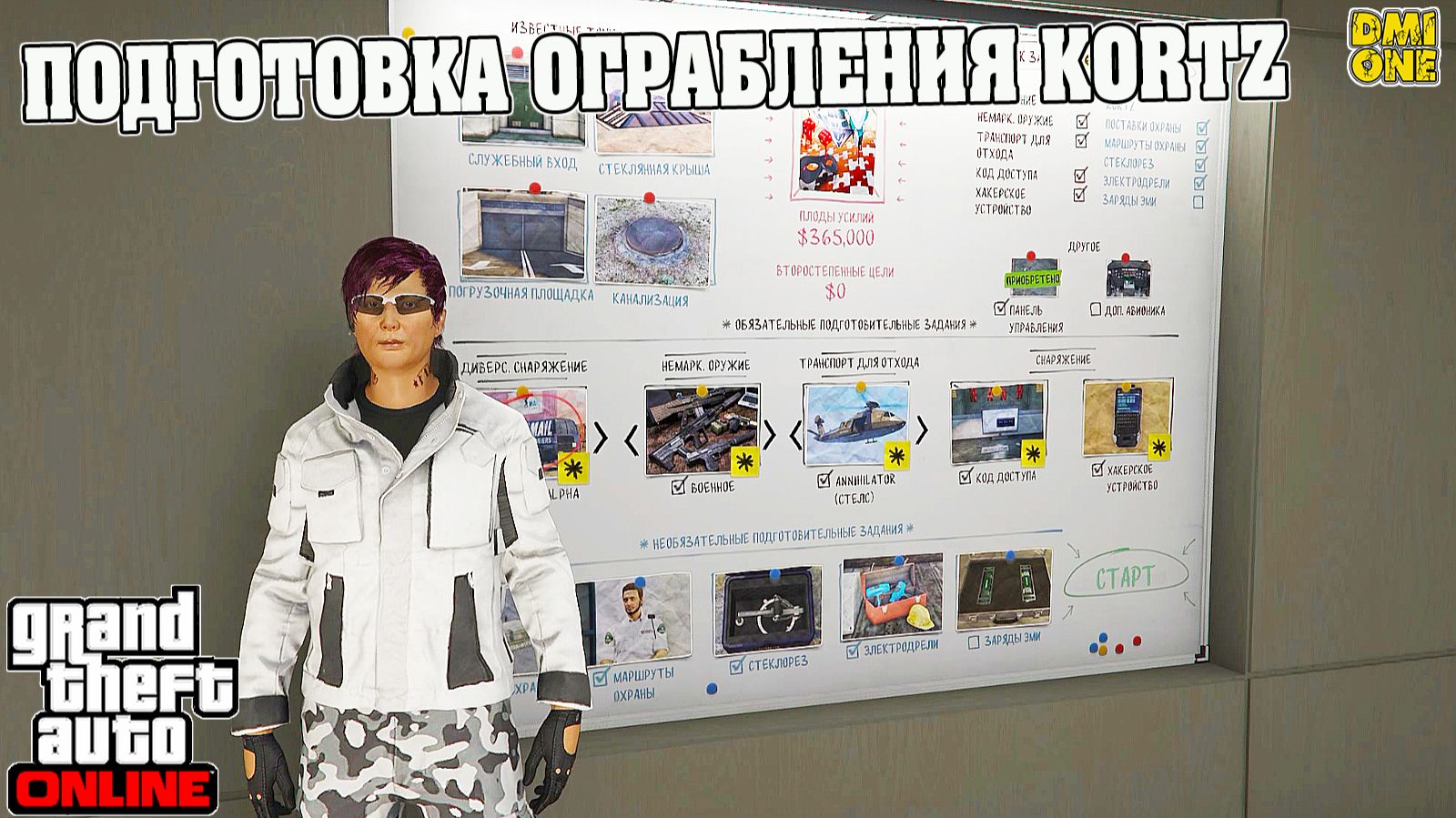 ПОЛНАЯ ПОДГОТОВКА ОГРАБЛЕНИЯ ЦЕНТР KORTZ В GTA ONLINE (DLC THE KORTZ CENTER HEIST)