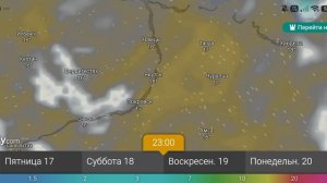 Прогноз погоды 16-21 июля 2026 от windy.com