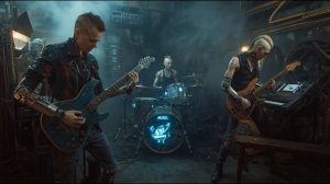 [1 hour mix] Industrial Metal Cyberpunk Synthrock Instrumental Music