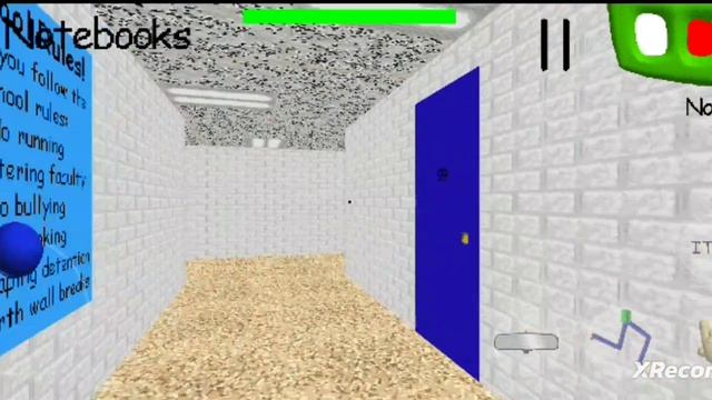 Я решил поиграть в BALDI'S BASICS. смотреть онлайн