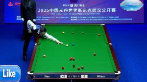 Снукер. Wuhan Open 2025. Сяо Годун - Гэри Уилсон. ФИНАЛ. Вторая сессия