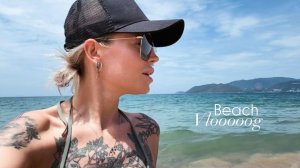 Центральный пляж Нячанга Что изменилось? | Beach Vlog🏖️Понаехавшие из Анапы?Chill beach day 🌊⛵