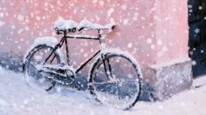 Winter Snow in Giverny