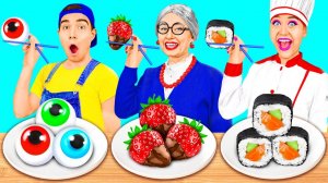 Кулинарный Челлендж# Я против Бабушки # Секретные Лайфхаки и Гаджеты