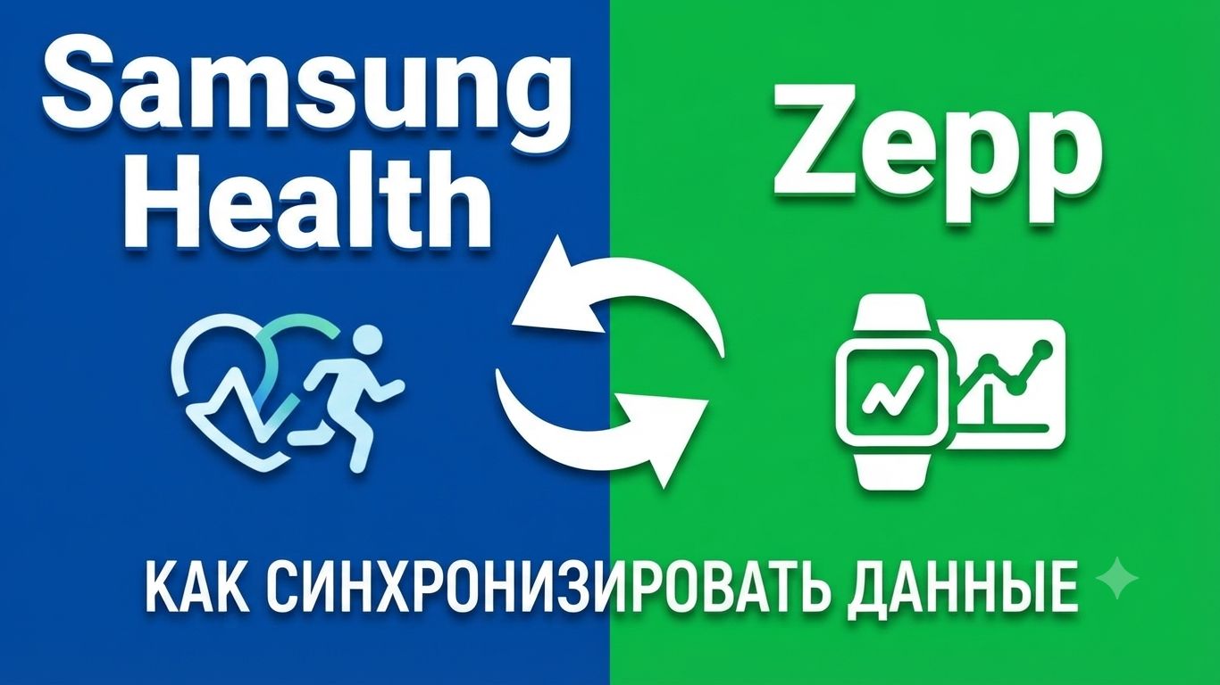 Samsung Health и Zepp (Синхронизация данных) смотреть онлайн