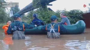 В Глазове уровень воды в реке Сыга поднялся на рекордные три метра