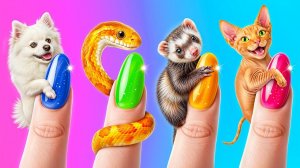 Мы построили крутые домики для животных. Весёлые приключения для детей