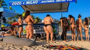 Бразилия Прогулка по Пляжу
