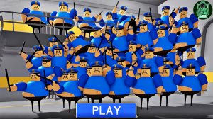 Полицейский Барри Цунами бежит из тюрьмы! (Обби) | Игровой процесс #roblox