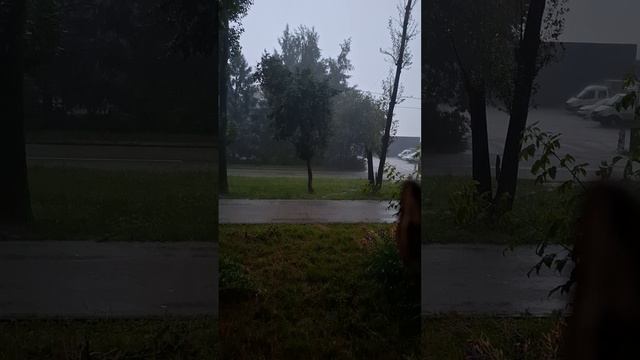 Ливень в Перми. Самое дождливое лето🙈.  15 июля 2026 год.