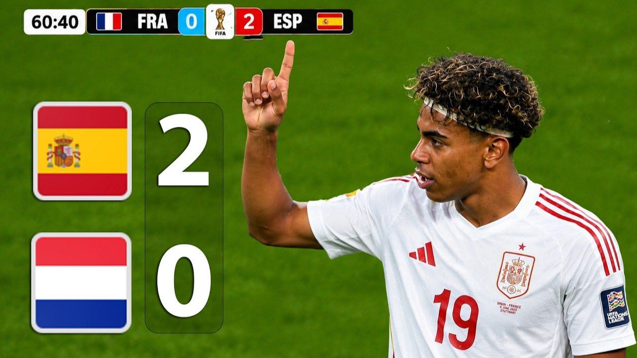 France 0-2 Spain | Extended Highlights 2026 | Final Spain ☠️ 🔥