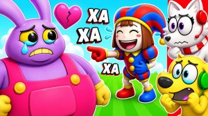 😱 ДЖАКС СТАЛ СЛИШКОМ ОГРОМНЫМ! УДИВИТЕЛЬНЫЙ ЦИФРОВОЙ ЦИРК! РОБЛОКС! ROBLOX!
