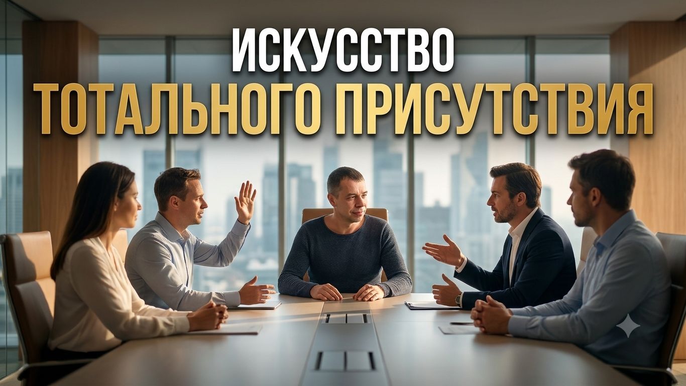Искусство тотального присутствия. Как выдержать удар от команды