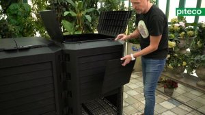 Преимущества садового компостера PITECO MODULE 1500 л