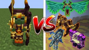 СУПЕР БРОНИРОВАННЫЙ МАЛЫШ-ЗОМБИ ПРОТИВ БОССОВ CATACYLSM! ｜ Битва мобов в Майнкрафте