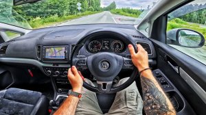 2012 Volkswagen Sharan 1.4 DSG - POV ТЕСТ-ДРАЙВ
