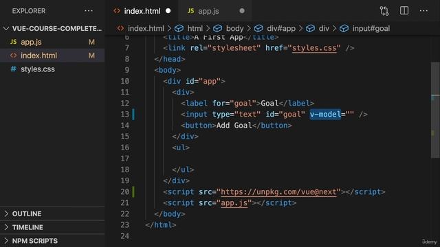 007 Re-building the App with Vue