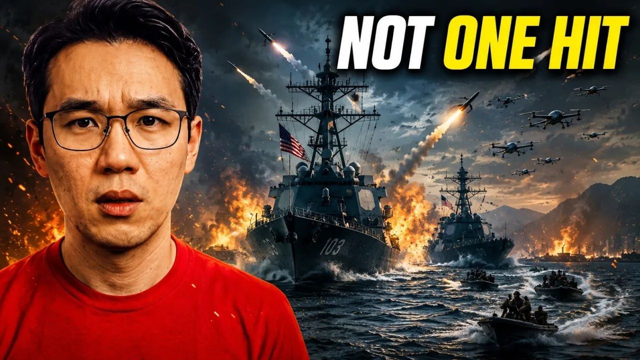 A U.S. Destroyer Took Iran's Full Attack in Hormuz — And Didn't Take a Single Hit смотреть онлайн