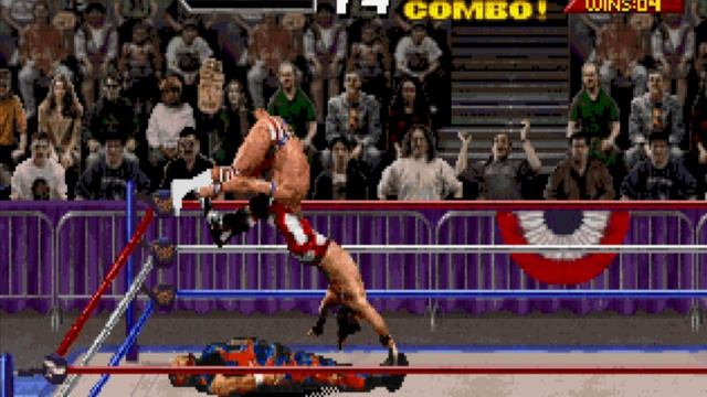 WWF Wrestlemania Arcade Game PC MS-DOS Shawn Michaels WWF Title