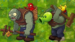 Растения против Зомби Fusion PVZ Plants vs Zombies ПвЗ битва прохождение топ Гаргантюар