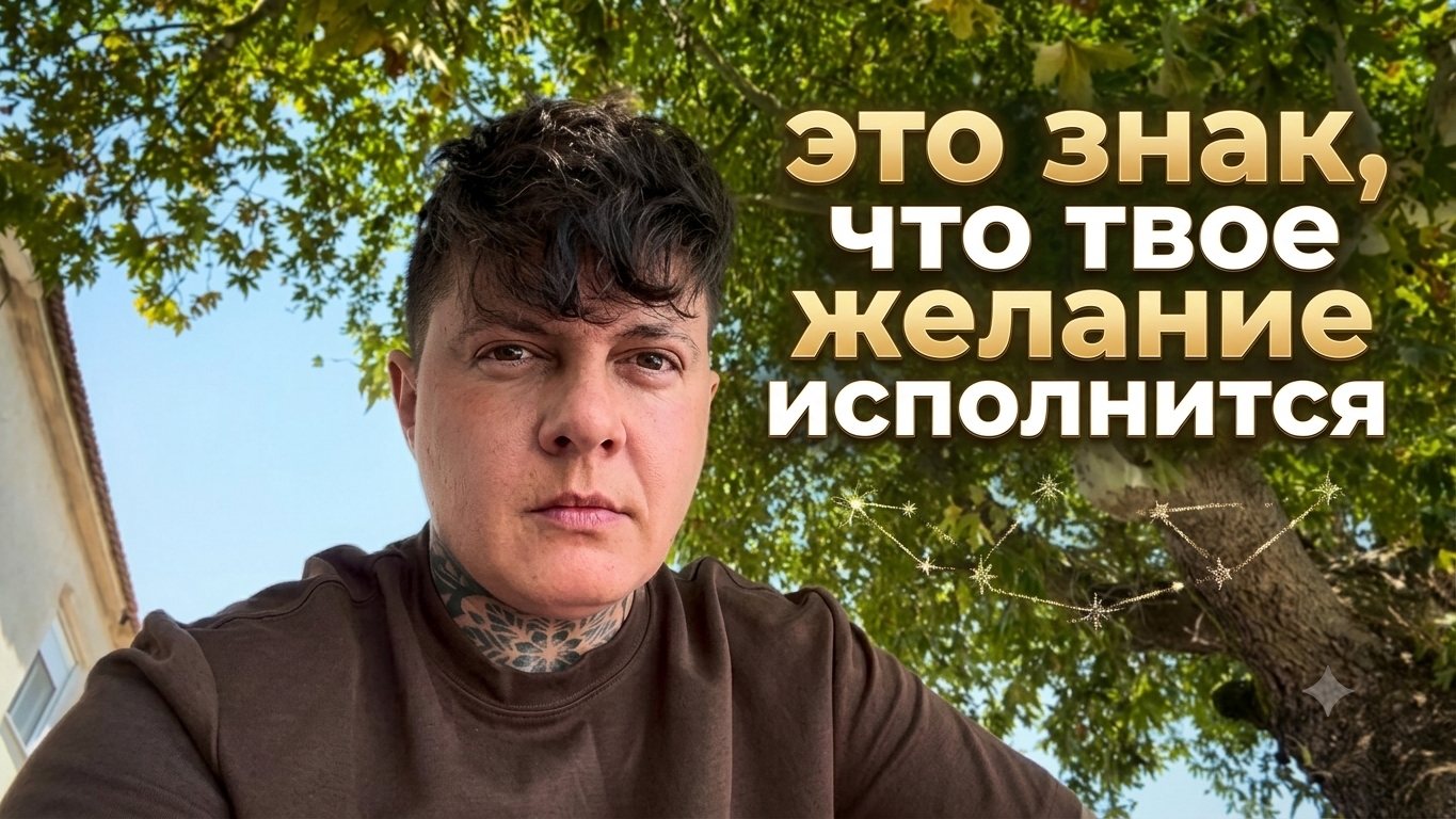 Это знак, что твое желание исполнится смотреть онлайн