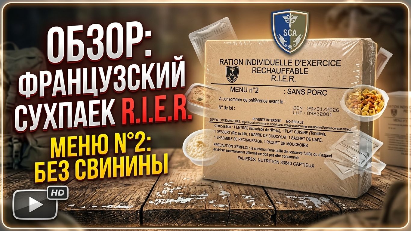 Сухой паёк Франция одноразовый номер 2