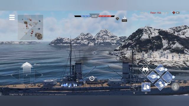 War Thunder Mobile корабли