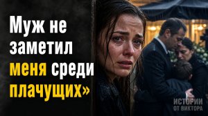 На похоронах брата я увидела тайную семью мужа